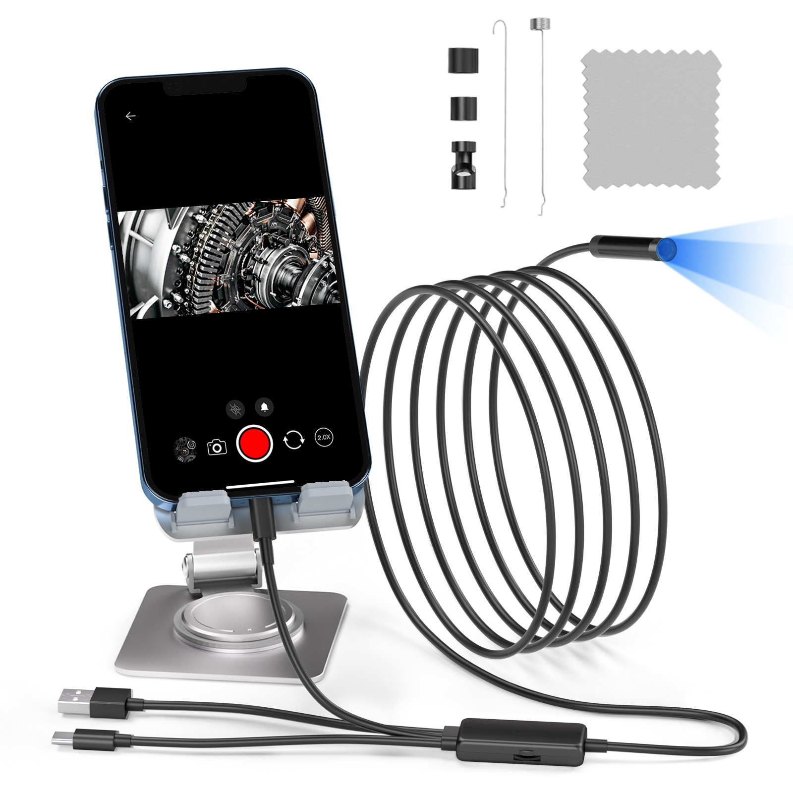 Новое поступление 3 в 1, 1080P – обзор и цена Endoscope Inspection Camera