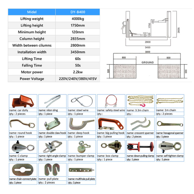 Сертифицированное по CE оборуд – обзор и цена Auto Repair Shop Equipment